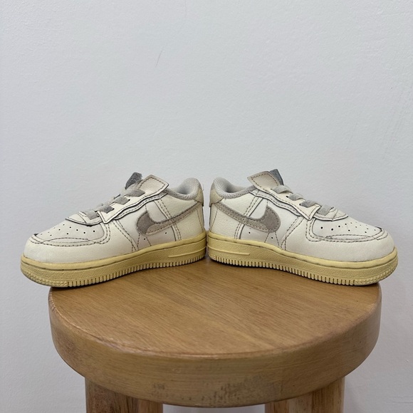 Nike Air Force 1 Fontanka "Coconut Milk" Toddler - Size 6c - Picture 10 of 11